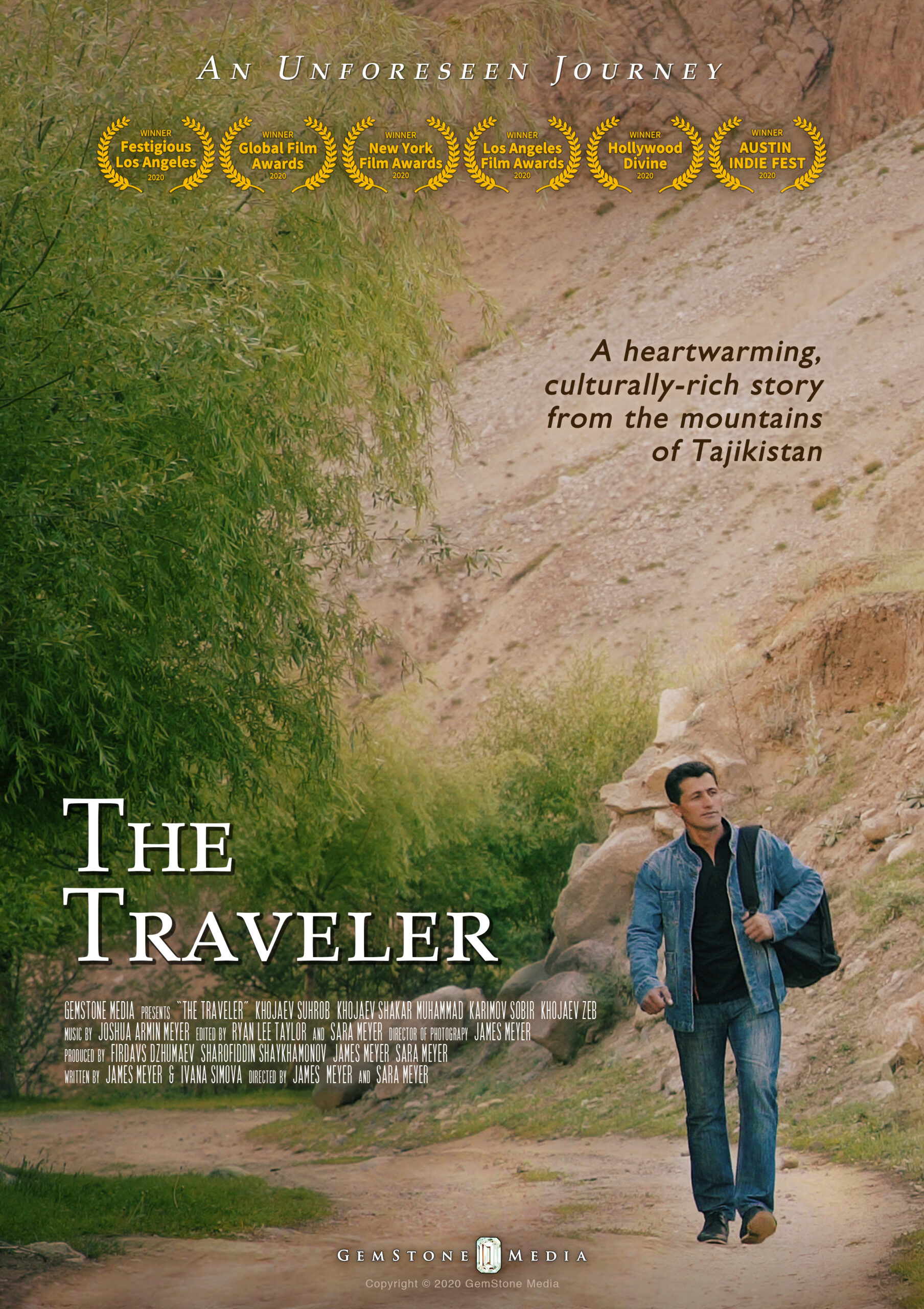 The Traveler Poster English Europe A4